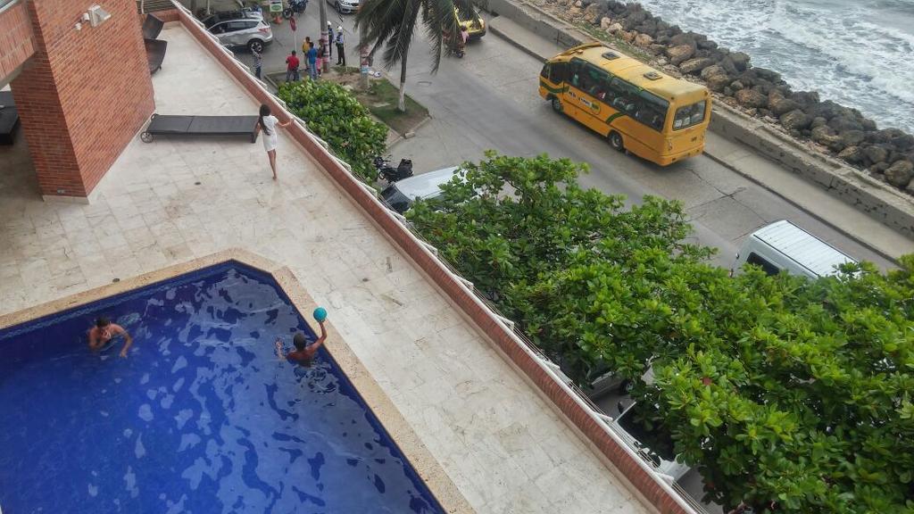 Apto En Cartagena Ed Puerto Azul Vista Al Mar Apartament Zewnętrze zdjęcie