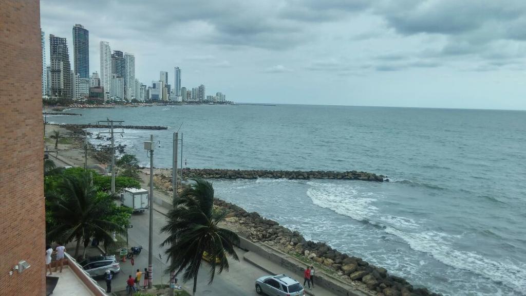 Apto En Cartagena Ed Puerto Azul Vista Al Mar Apartament Zewnętrze zdjęcie